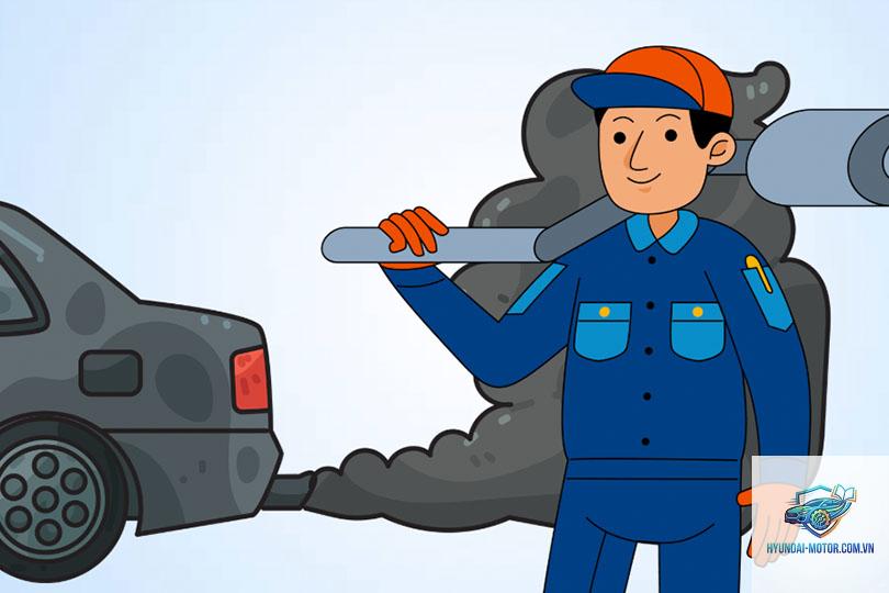 lỗi ống xả gây tiếng ồn - Hình 1