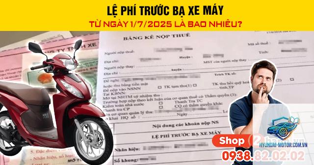 phí trước bạ xe máy - Hình 1