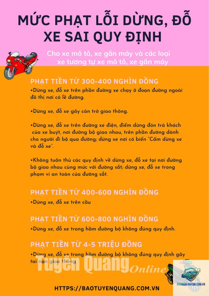 quy định dừng đỗ