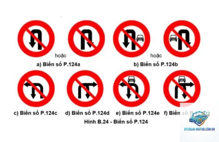 quy định về biển cấm quay đầu - Hình 1
