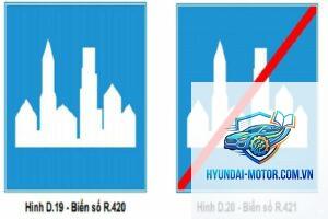 quy định về biển khu dân cư