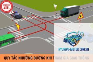 quy tắc nhường đường