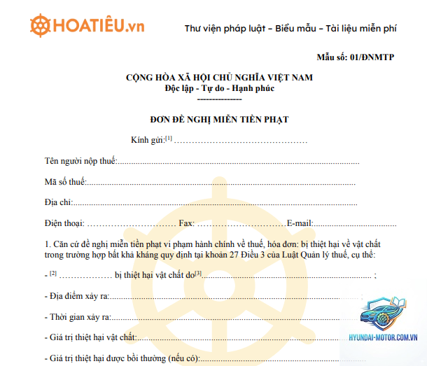 xin giảm tiền phạt - Hình 5